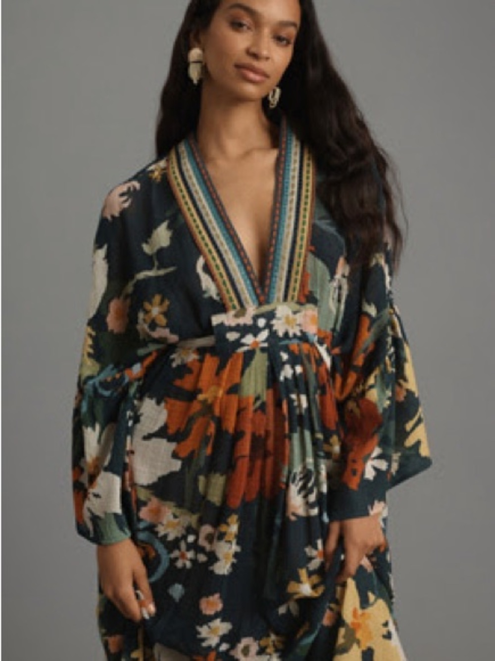 Anthropologie- Conditions Apply brand caftan